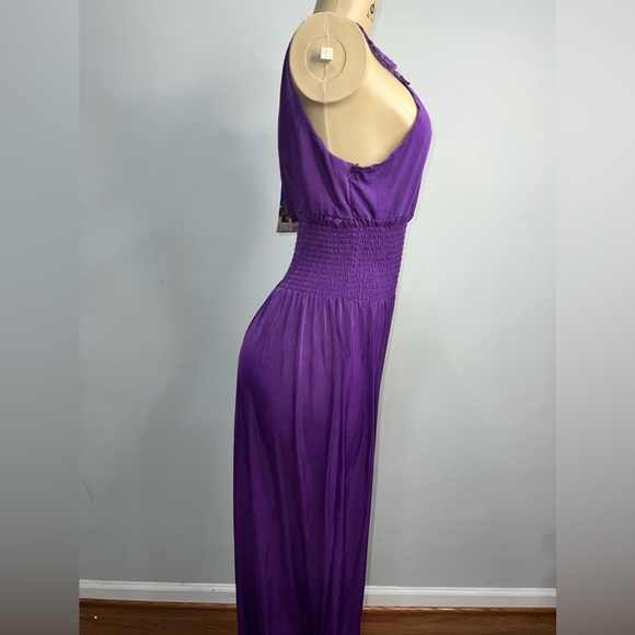 NWT CM Purple Maxi Dress Size XL - Picture 6 of 10